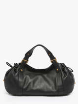 Sac Port� �paule Icone Cuir Gerard darel Noir icone DES01410