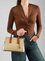 Sac � Main Laila Cuir Michael kors Beige laila T5G9IS1T-vue-porte