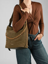 Shoulder Bag Nolita Michael kors Green nolita T6AUEM8S-vue-porte