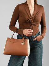 Sac Port� Main May Michael kors Beige may T6GX5L8B-vue-porte