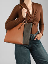Shopping Bag May Michael kors Brown may T6GX5T7B-vue-porte