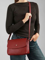 Shoulder Bag Maya Hexagona Red maya 2120201-vue-porte