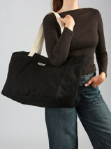 Shoulder Bag Best Seller Cotton Hindbag Black best seller CLAUDE-vue-porte