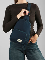 Sac Bandouli�re Hindbag Bleu best seller FELIX-vue-porte