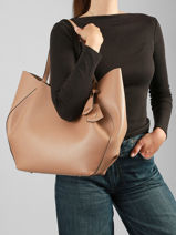 Shoulder Bag Amorette Guess Beige amorette BG789824-vue-porte