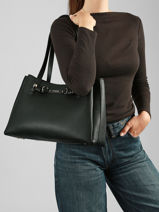 Shoulder Bag Camelia Guess Black camelia BG974223-vue-porte