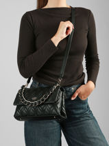 Sac Bandouli�re Maxine Guess Noir maxine QG973320-vue-porte