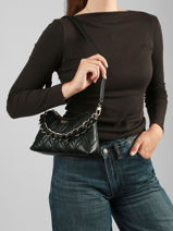 Sac Port� �paule Maxine Guess Noir maxine QG973372-vue-porte