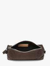 Trousse �colier Le Cabas Paillettes Vanessa bruno Marron cabas 1V42030-vue-porte