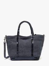 Crossbody Baby Cabas Linen Vanessa bruno Blue cabas lin 31V40410