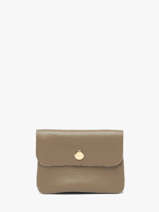 Coin Purse Leather Milano Beige caviar CA23092O