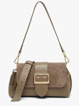 Satchel Velvet Caviar Leather Milano Beige velvet caviar VC25114