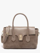 Sac Port� �paule Velvet Caviar Cuir Milano Beige velvet caviar VC26061