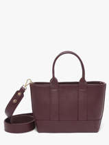 Satchel Caviar Leather Milano Violet caviar CA26066