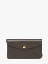 Porte-monnaie Caviar Cuir Milano Marron caviar CA23113O
