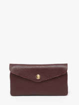 Porte-monnaie Caviar Cuir Milano Violet caviar CA23113O