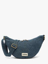 Shoulder Bag Denim Cotton Hindbag Blue denim DE
