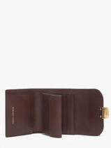 Porte-monnaie Cuir Gerard darel Marron wallet DEO46411-vue-porte