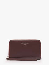 Wallet Paris Leather Lancaster Brown paris pm 25