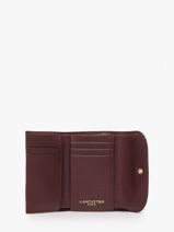 Coin Purse Sierra Leather Lancaster Red sierra pm 14-vue-porte