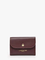 Coin Purse Sierra Leather Lancaster Red sierra pm 14