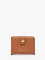 Wallet Leather Lancaster Brown milano ana 3