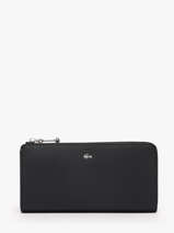 Wallet Lacoste Black daily city NF4765DZ