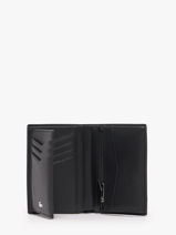 Wallet Leather Lacoste Black ossian NH5057OI-vue-porte