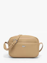 Sac Bandouli�re Authentic Lacoste Beige authentic NF5514EG