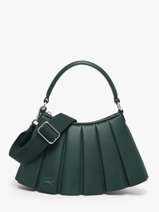 Shoulder Bag Lenglen Leather Lacoste Green lenglen NU5011DP