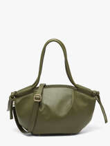 Satchel Caviar Leather Milano Green caviar CA26062
