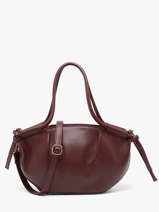 Sac Port� Main Caviar Cuir Milano Violet caviar CA26062