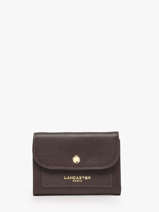 Porte-monnaie Sierra Cuir Lancaster Marron sierra pm 14