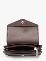 Coin Purse Maya Double Kba Lancaster Brown maya double kba 10-vue-porte