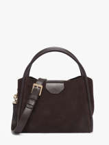 Satchel Suede Ida Leather Lancaster Brown suede ida 100
