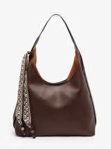 Shoulder Bag New Grained Gallantry Brown new grained R2053