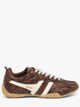 Sneakers Gola Brown women CLB939FW