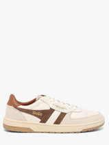 Sneakers En Cuir Gola Blanc men CMB336WP