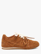 Sneakers En Cuir No name Marron women TNERA904