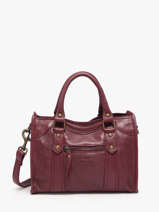 Shoulder Bag Cow Leather Basilic pepper Red cow BCOW72