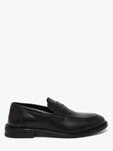 Mocassins En Cuir Gant Noir men 33671385