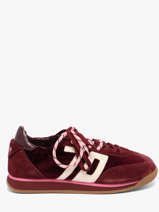 Sneakers In Leather Back 70 Red women 63