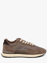 Sneakers In Leather Hoff Brown men 22602410