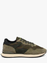 Sneakers In Leather Hoff Green men 22602411