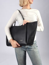 Shopping Bag Sierra Haus Leather Lancaster Black sierra haus 12-vue-porte
