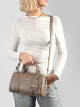 Satchel Milano Ana Leather Lancaster Beige milano ana 102-vue-porte