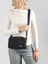 Sac Bandouli�re Nino Coton Hindbag Noir best seller NINO-vue-porte