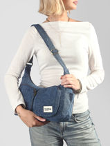 Shoulder Bag Emile Denim Cotton Hindbag Blue denim DE-vue-porte