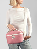 Lunch Bag Hindbag Pink best seller IGOR-vue-porte
