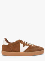 Sneakers Berlin In Leather Victoria Brown women 1126218